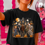 Halloween Horror Retro House DTF Transfer DTF Heat Press Transfer from Sweet Tee Transfers