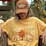 Fall Tree With Ducks DTF Transfer DTF Heat Press Transfer from Sweet Tee Transfers