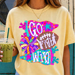 Go Fight Win DTF Transfer DTF Heat Press Transfer from Sweet Tee Transfers