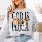God Is Faithful in Every Season DTF Transfer DTF Heat Press Transfer from Sweet Tee Transfers