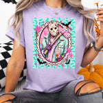 Horror Jason Stripes DTF Transfer DTF Heat Press Transfer from Sweet Tee Transfers