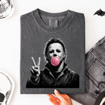 Myers Bubblegum Peace Sign DTF Transfer DTF Heat Press Transfer from Sweet Tee Transfers
