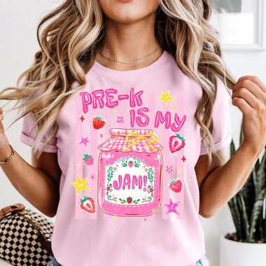 Pre-K Is My Jam DTF Transfer DTF Heat Press Transfer from Sweet Tee Transfers