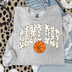 Game Day Polka Dots Basketball DTF Transfer DTF Heat Press Transfer from Sweet Tee Transfers