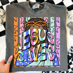 Jesus Saves DTF Transfer DTF Heat Press Transfer from Sweet Tee Transfers