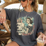 Serving Looks and Leftovers Funny Retro Housewife DTF Transfer DTF Heat Press Transfer from Sweet Tee Transfers