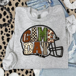 Game Day Helmet DTF Transfer DTF Heat Press Transfer from Sweet Tee Transfers