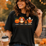 Hello Fall Vibes With Turkey and Duck DTF Transfer DTF Heat Press Transfer from Sweet Tee Transfers