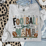 Football MAMA Polkadot Checkered DTF Transfer DTF Heat Press Transfer from Sweet Tee Transfers