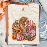 Fall Girl Scare Crow DTF Transfer DTF Heat Press Transfer from Sweet Tee Transfers