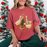 Goose Christmas Tree DTF Transfer DTF Heat Press Transfer from Sweet Tee Transfers