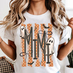 Halloween Ghost MiMi Striped DTF Transfer DTF Heat Press Transfer from Sweet Tee Transfers