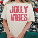 Jolly Vibes Distressed DTF Transfer DTF Heat Press Transfer from Sweet Tee Transfers