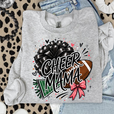 Cheer MAMA Bow DTF Transfer DTF Heat Press Transfer from Sweet Tee Transfers