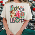 HO HO HO Retro Collage DTF Transfer DTF Heat Press Transfer from Sweet Tee Transfers