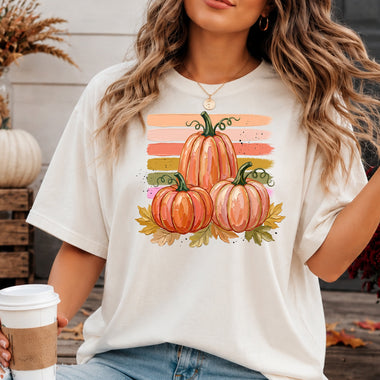 Girly Pink Pumpkin DTF Transfer DTF Heat Press Transfer from Sweet Tee Transfers