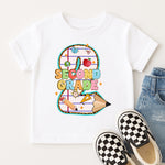 Pencil and Paper Second Grade DTF Transfer DTF Heat Press Transfer from Sweet Tee Transfers