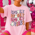 Spooky Vibes Distressed DTF Transfer DTF Heat Press Transfer from Sweet Tee Transfers