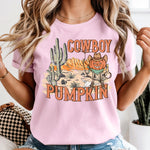 Cowboy Pumpkin DTF Transfer DTF Heat Press Transfer from Sweet Tee Transfers