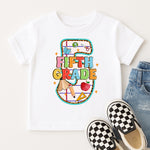 Pencil and Paper Fifth Grade DTF Transfer DTF Heat Press Transfer from Sweet Tee Transfers