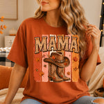 Cowgirl MAMA Fall DTF Transfer DTF Heat Press Transfer from Sweet Tee Transfers