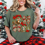 Christmas Hunting Cameo Ornaments DTF Transfer DTF Heat Press Transfer from Sweet Tee Transfers