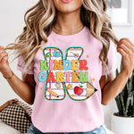 Pencil and Paper Kindergarten DTF Transfer DTF Heat Press Transfer from Sweet Tee Transfers