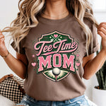 Tee Time Mom DTF Transfer DTF Heat Press Transfer from Sweet Tee Transfers