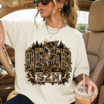 Deer SZN Camo DTF Transfer DTF Heat Press Transfer from Sweet Tee Transfers
