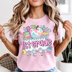 Pastel Apple First Grade DTF Transfer DTF Heat Press Transfer from Sweet Tee Transfers