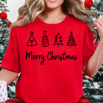 Merry Christmas Graphic DTF Transfer DTF Heat Press Transfer from Sweet Tee Transfers