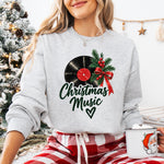 Christmas Music Is My Jam DTF Transfer DTF Heat Press Transfer from Sweet Tee Transfers