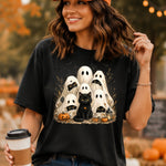 Halloween Black Cats Cute Six Ghost Witch Pumpkin DTF Transfer DTF Heat Press Transfer from Sweet Tee Transfers