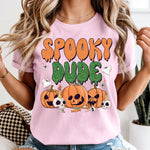 Spooky Dude Pumpkins DTF Transfer DTF Heat Press Transfer from Sweet Tee Transfers
