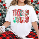 Holly Jolly Bright Colors DTF Transfer DTF Heat Press Transfer from Sweet Tee Transfers