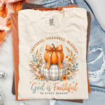 God Is Faithful in Every Season Fall DTF Transfer DTF Heat Press Transfer from Sweet Tee Transfers