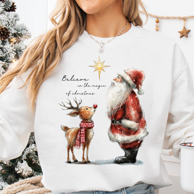 Believe in the Magic of Christmas DTF Transfer DTF Heat Press Transfer from Sweet Tee Transfers