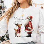 Believe in the Magic of Christmas DTF Transfer DTF Heat Press Transfer from Sweet Tee Transfers