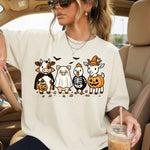 Spooky Cute Farm Animals DTF Transfer DTF Heat Press Transfer from Sweet Tee Transfers