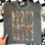 Jesus and Pumpkins Camo DTF Transfer DTF Heat Press Transfer from Sweet Tee Transfers