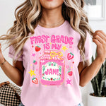 First Grade Is My Jam DTF Transfer DTF Heat Press Transfer from Sweet Tee Transfers