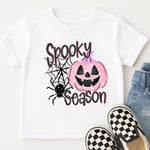 Spooky Season Pink DTF Transfer DTF Heat Press Transfer from Sweet Tee Transfers