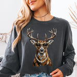 Glam Whitetail DTF Transfer DTF Heat Press Transfer from Sweet Tee Transfers