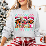 Rudolph Gum Christmas DTF Transfer DTF Heat Press Transfer from Sweet Tee Transfers