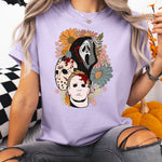 Floral Horror DTF Transfer DTF Heat Press Transfer from Sweet Tee Transfers