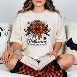 Halloween Season Bow DTF Transfer DTF Heat Press Transfer from Sweet Tee Transfers