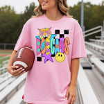 Bobcats School Mascot DTF Transfer – Checkered Design DTF Heat Press Transfer from Sweet Tee Transfers