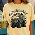 Camo Truck Second Grade DTF Transfer DTF Heat Press Transfer from Sweet Tee Transfers