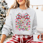 Bright Christmas Charm Bow DTF Transfer DTF Heat Press Transfer from Sweet Tee Transfers