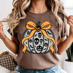 Lace Pumpkin DTF Transfer DTF Heat Press Transfer from Sweet Tee Transfers
